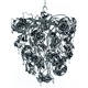 Love You Love You Not Conical Chandelier - Nickel / Crystal Love You Love You Not Conical Chandelier - Nickel / Crystal