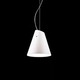 Micene S25 Pendant - Brushed Chrome / Satin White