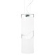 Alaya Pendant - Satin Nickel / Clear
