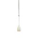 Oh China 7 Up Pentant - Satin Aluminum / Off White Oh China 7 Up Pentant - Satin Aluminum / Off White