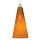 Emerge Pendant - Satin Nickel / Tahoe Pine Amber Emerge Pendant - Satin Nickel / Tahoe Pine Amber