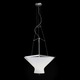 Juri Suspension - Polished Aluminum / White Juri Suspension - Polished Aluminum / White