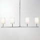 Casino Suspension - Satin Nickel / Opal Casino Suspension - Satin Nickel / Opal