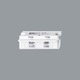2 Circuit Track Coupler - White 2 Circuit Track Coupler - White /