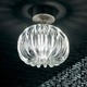 Diamante Spotlight Ceiling Mount - Satin Nickel / Crystal