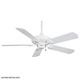 Lanai Fan Motor Only - Snow White / 