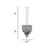 Cameo 4 Light Chandelier - /
