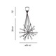 Zazu 20 Light Chandelier -  / 