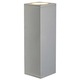 Theo Up /Down Exterior Wall Sconce - Silver Grey / 