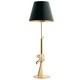 Lounge Gun Floor Lamp - Gold / Matte Black