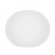 Glo-Ball W Wall Sconce - White / White