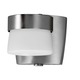 Aria Outdoor Wall Sconce - Satin Nickel / Frosted