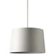 Twiggy Grande Pendant - Glass / White