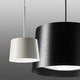 Twiggy Grande Pendant - Glass / White