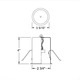 3 Inch Low Voltage Non IC Housing - /