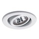 3 Inch Low Voltage Miniature Adjustable Trim - White / Clear