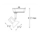 J Series 856 Low Voltage Track Head - /