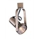 Series 763 Line Voltage Track Head - Brushed Nickel/White Series 763 Line Voltage Track Head - Brushed Nickel/White /