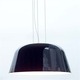 Ayers Pendant - Brushed Nickel / Gloss Black