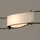 Quovadis Suspension - Satin Nickel / White Quovadis Suspension - Satin Nickel / White