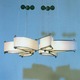 Quovadis Suspension - Satin Nickel / White Quovadis Suspension - Satin Nickel / White