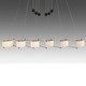 Quovadis Suspension - Satin Nickel / White Quovadis Suspension - Satin Nickel / White