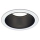 Ctr3801 6 Inch Tapered Black Baffle Downlight Trim Ctr3801 6 Inch Tapered Black Baffle Downlight Trim