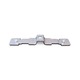 LA-12STS Straight Bridge Support - Silver / 
