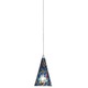Cone II Pendant - Satin Nickel / Multicolor Cone II Pendant - Satin Nickel / Multicolor