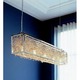 Rhapsody In Blue Linear Suspension - Nickel / 