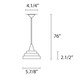 Nelly ST Pendant -  / 
