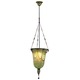 Istanbul Bell Suspension - Antique Brass / Green/Redfeathers Istanbul Bell Suspension - Antique Brass / Green/Redfeathers