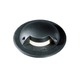 Midigeo 1 Aperture In-ground Recessed Fixture - Black / Clear