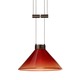 Kona Adjustable Pendant - Bronze / Red Kona Adjustable Pendant - Bronze / Red