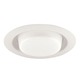 241 Series 6 Inch Drop Opal W / Reflector Trim