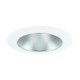442 Series 4 Inch Deep Cone Downlight Trim - White / Haze
