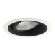 464 Series 6 Inch Baffle Trim - White / Black Baffle