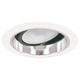 467 Series 6 Inch Cone Trim - White / Clear Alzak 467 Series 6 Inch Cone Trim - White / Clear Alzak