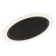614 Slope Baffle Trim - White / Black 614 Slope Baffle Trim - White / Black