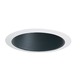 635 Series 5 Inch Angle Cut Baffle Trim - White / Black 635 Series 5 Inch Angle Cut Baffle Trim - White / Black