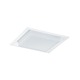 71 Series 10 Inch Square Drop Trim - White / 