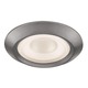 4102 Series 4 Inch Beveled Lensed Shower Trim - Satin Chrome / Frosted Lens 4102 Series 4 Inch Beveled Lensed Shower Trim - Satin Chrome / Frosted Lens