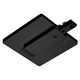Trac-Lites End Feed Connector with J-Box Cover - Black / 