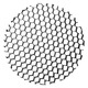 MR16 Hexcell Louver - Black / 