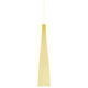 Tite 1 Pendant - Satin Nickel / Yellow Tite 1 Pendant - Satin Nickel / Yellow
