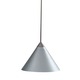 Decorative Low Voltage Short Cone Metal Pendant - Satin Nickel / Silver Decorative Low Voltage Short Cone Metal Pendant - Satin Nickel / Silver