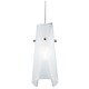 Decorative Low Voltage Wrap Pendant - Satin Nickel / Frost