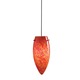 Decorative Low Voltage Flame Glass Pendant - Satin Nickel / Inferno Decorative Low Voltage Flame Glass Pendant - Satin Nickel / Inferno