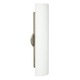 Darci Bath Bar - Satin Nickel / White Darci Bath Bar - Satin Nickel / White