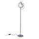 Miconos Floor Lamp - Chrome / Clear Miconos Floor Lamp - Chrome / Clear